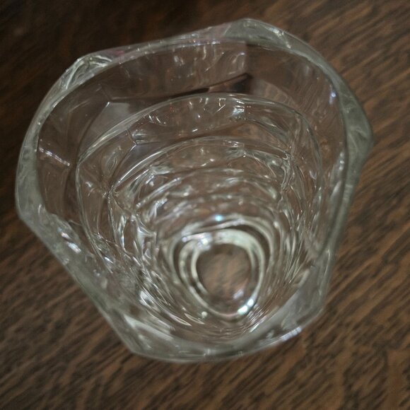 Vintage Lady Victoria Fine Crystal Vase Made In France Chantelle Design 6.5" x 3 - Picture 4 of 6